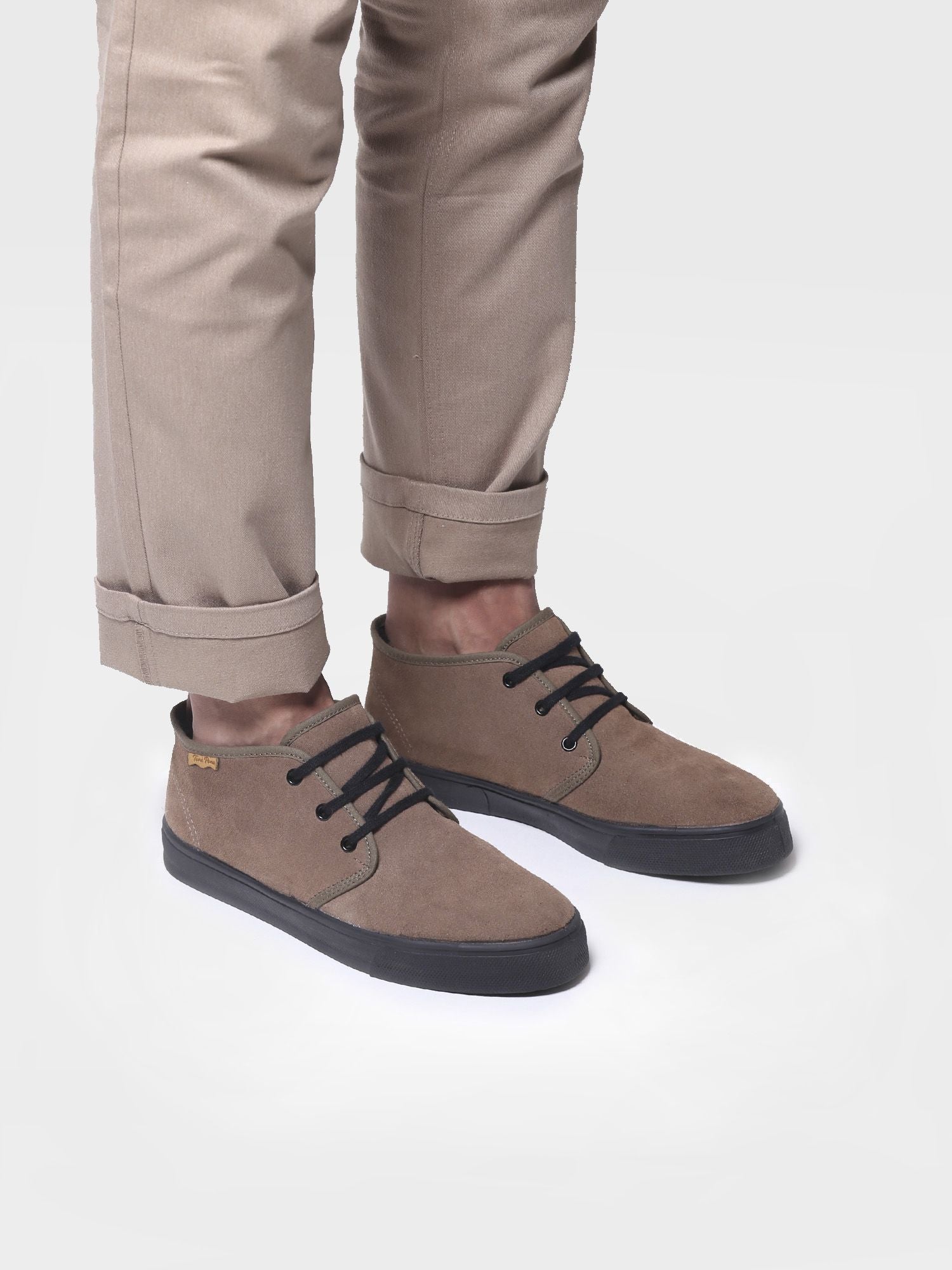 Zapato de hombre color taupé | DUNCAN-SY