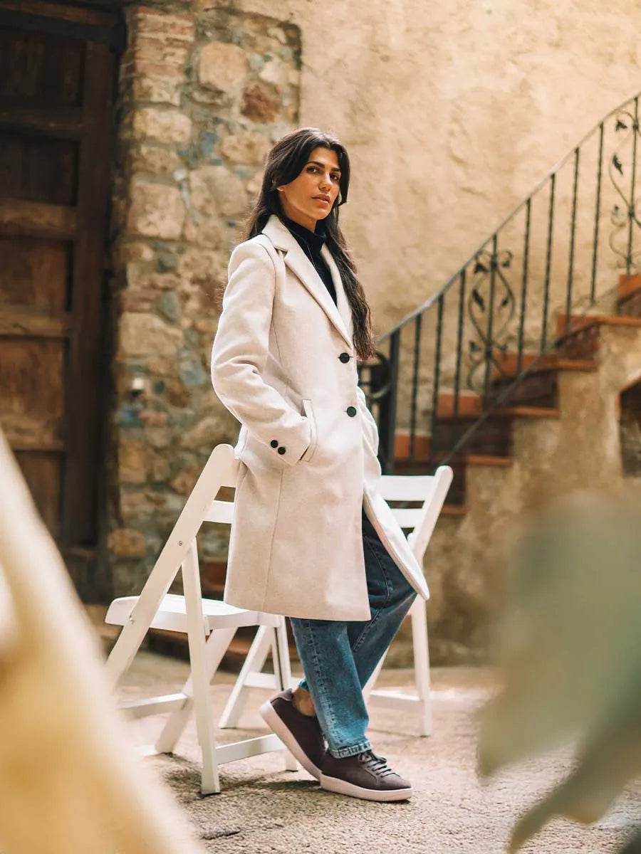 Zapatillas de piel para mujer | AMELIA