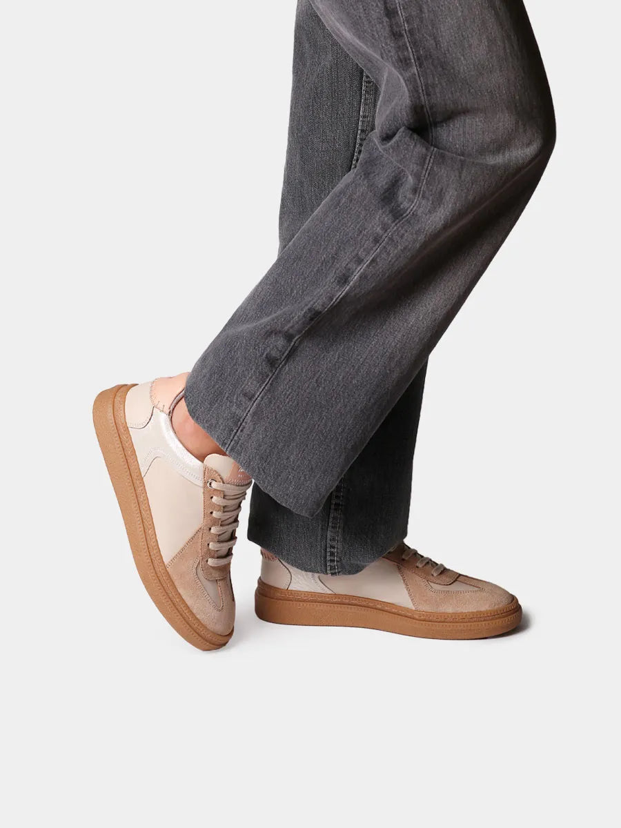 Zapatillas deportivas de piel para mujer | AUREA