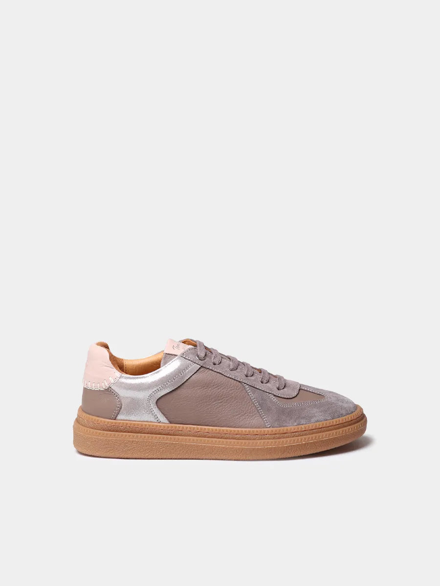 Zapatillas deportivas de piel para mujer | AUREA