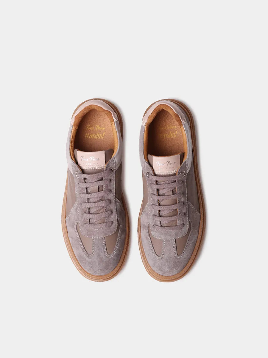 Zapatillas deportivas de piel para mujer | AUREA