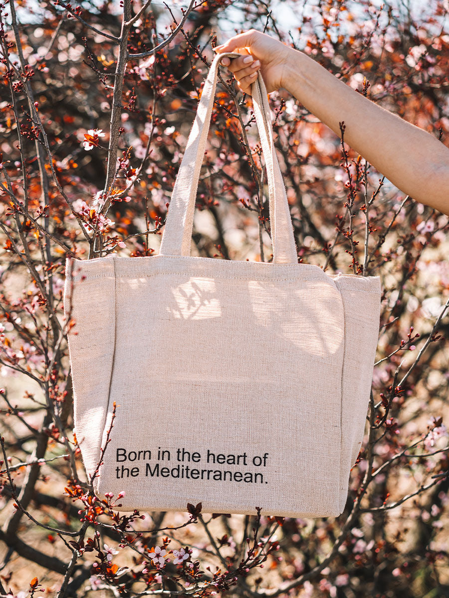 Bolsa de yute en color crudo - BOSSA-JT