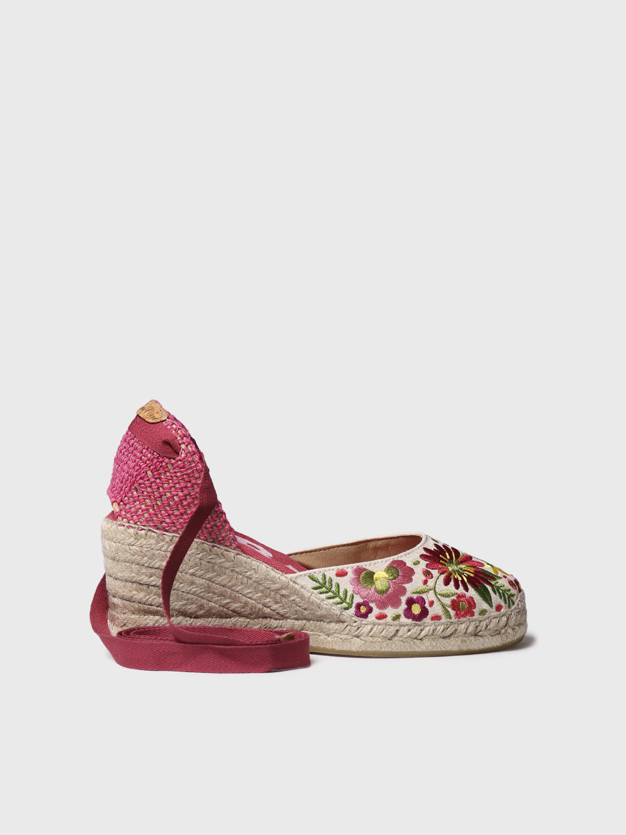 Alpargata valenciana multicolor para mujer | CASTELL