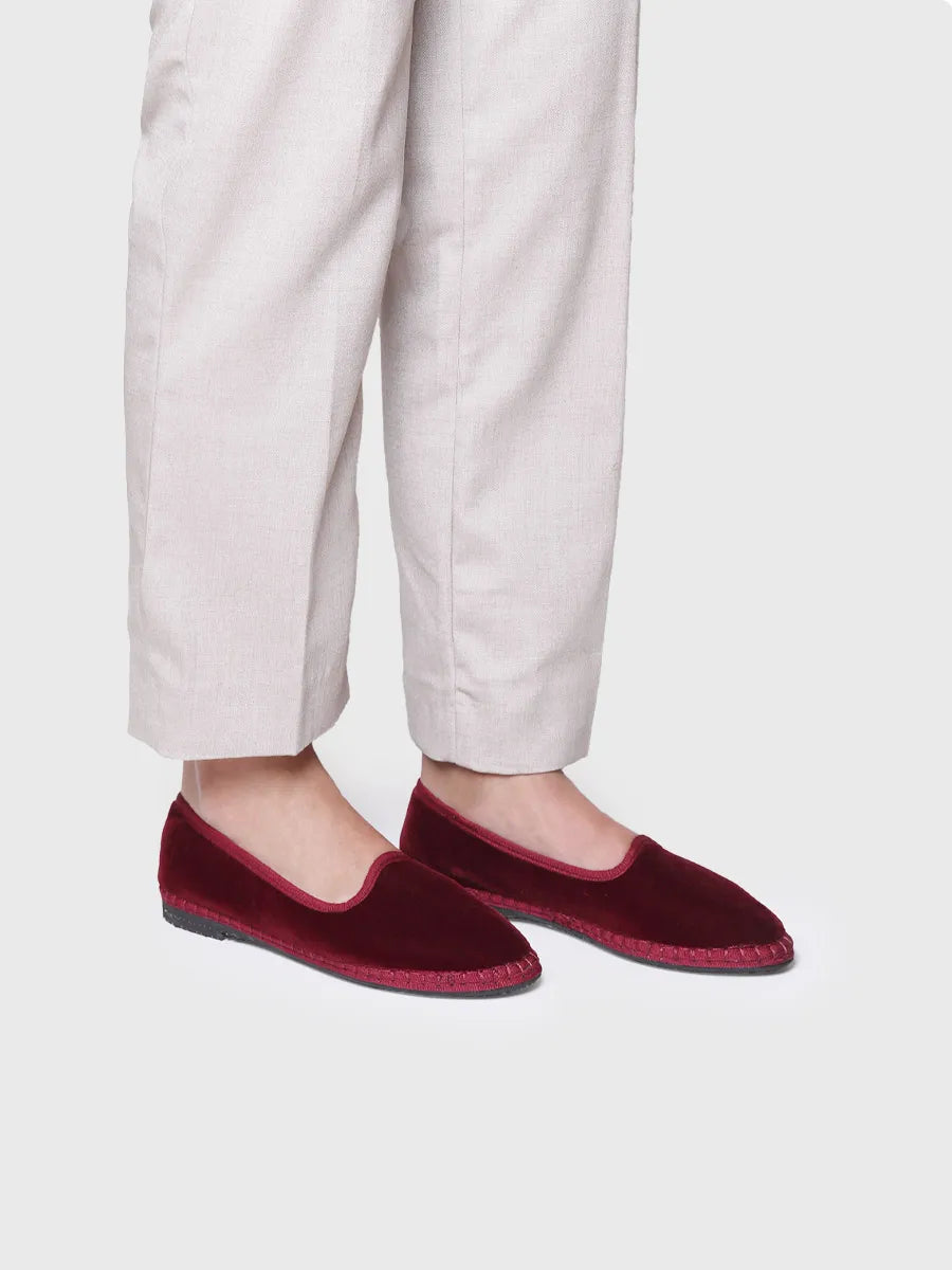 Ballerinas para mujer en terciopelo | CINTIA