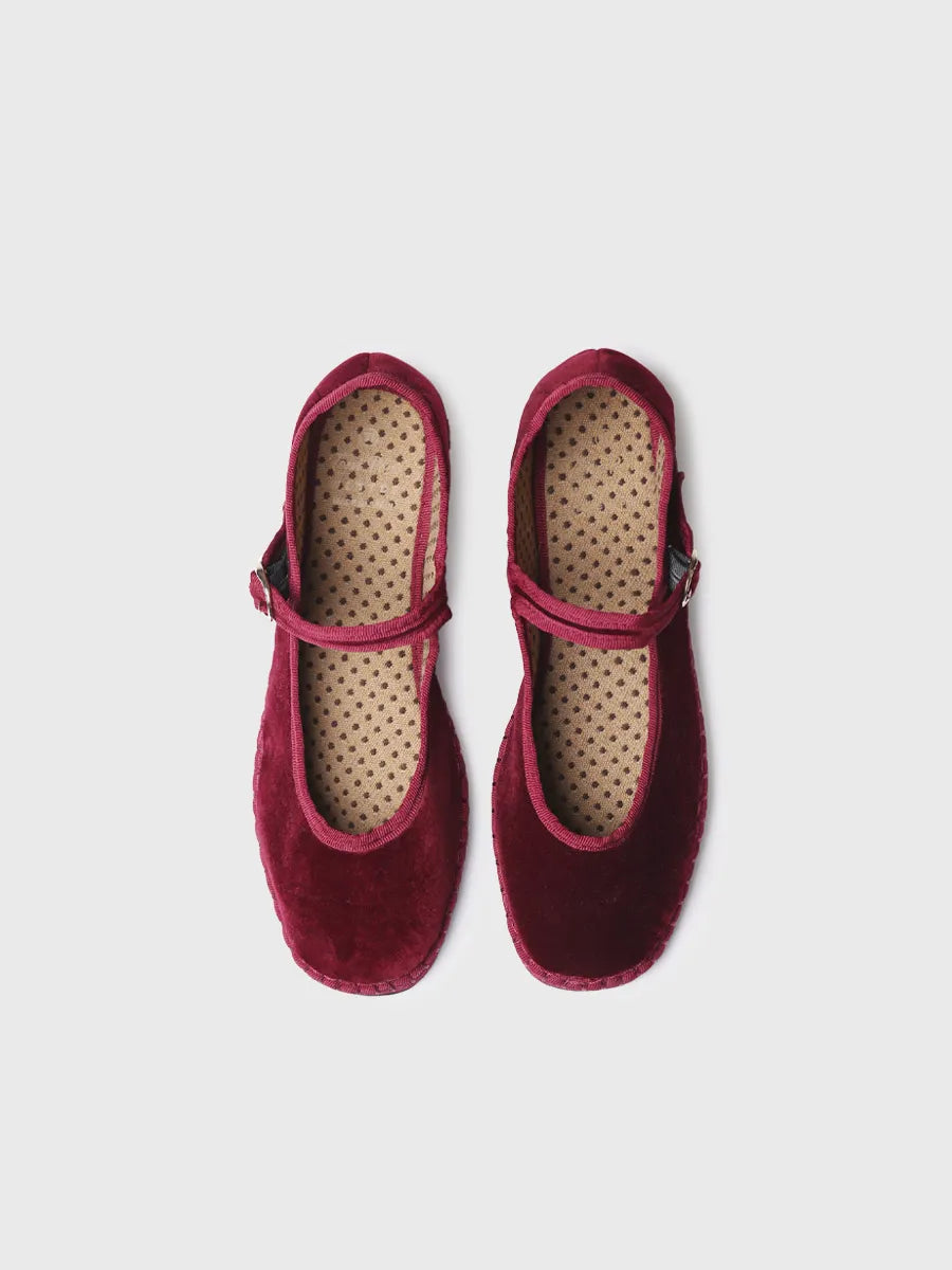 Ballerinas para mujer en terciopelo | CLOE