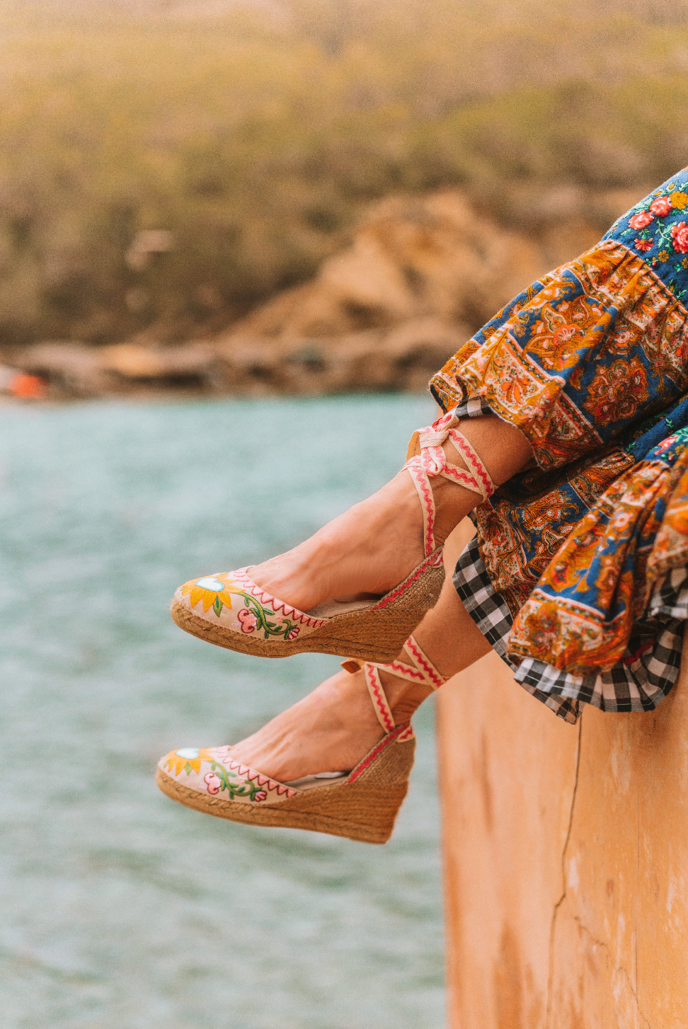 Alpargata valenciana multicolor para mujer | LOLITA