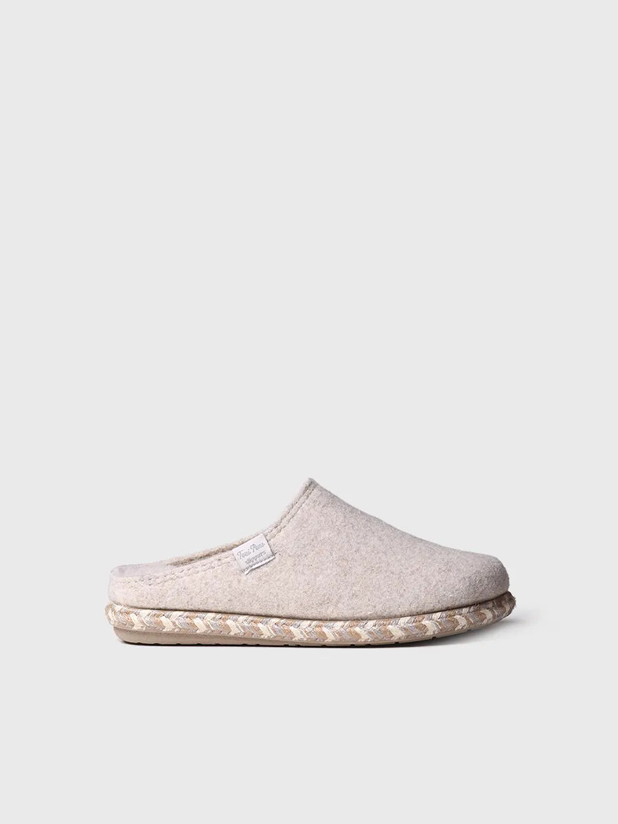 Pantufla para mujer en fieltro | DELI-FP