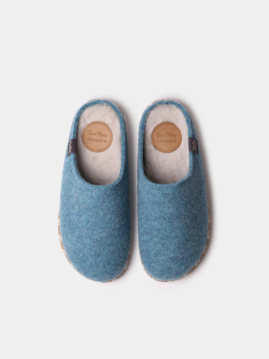 Pantufla para mujer en fieltro | DELI-FP