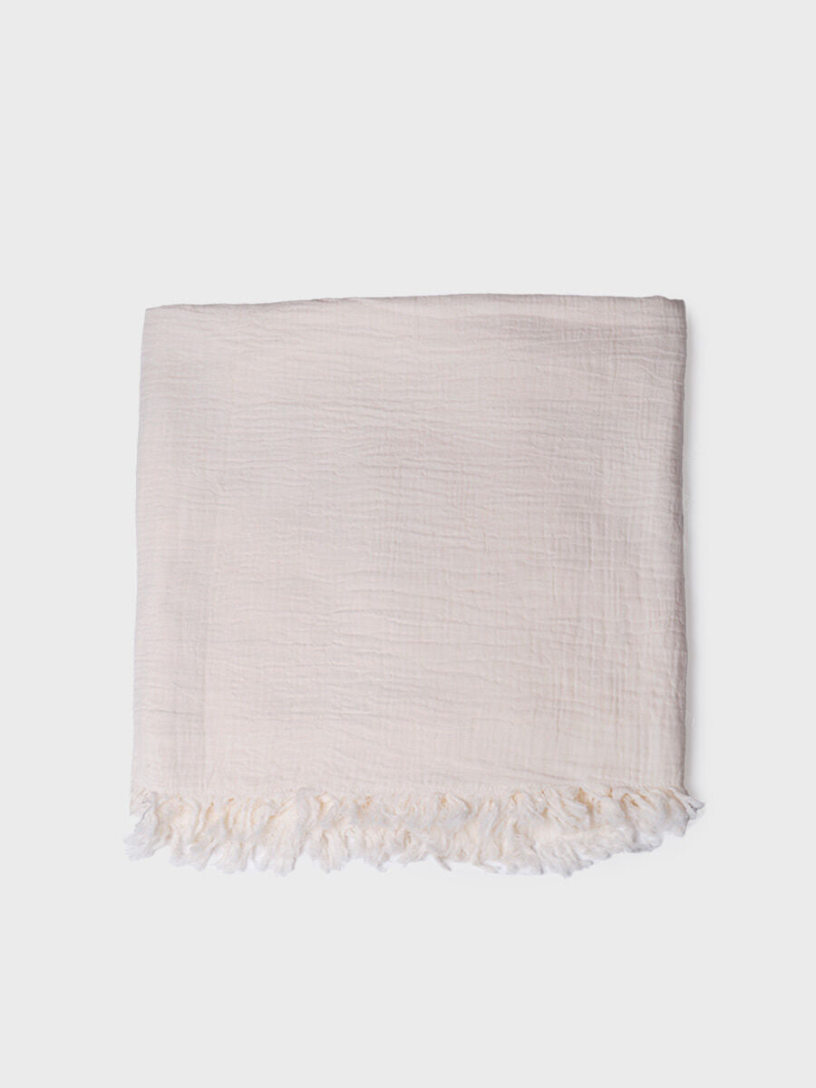 Fular de algodón en colores lisos - FATIMA