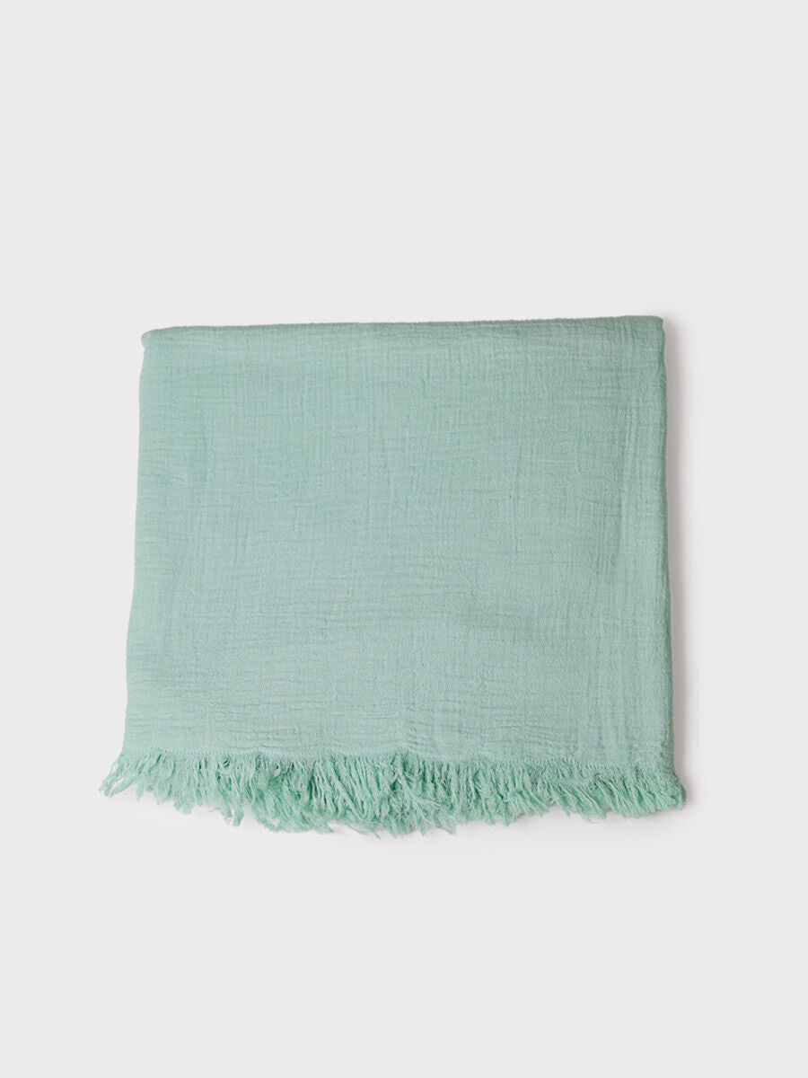 Fular de algodón en colores lisos - FATIMA