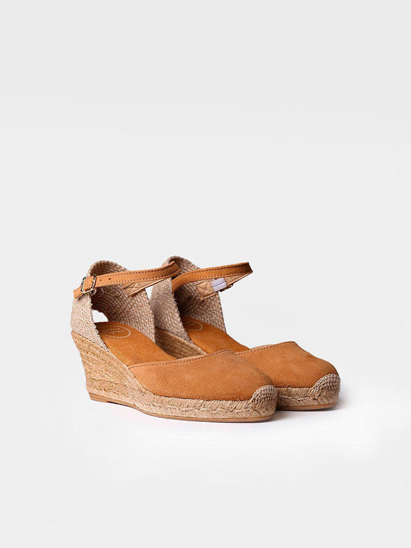 Alpargata de piel cerrada de mujer | LLORET-5