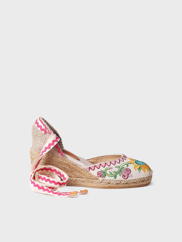 Alpargata valenciana multicolor para mujer | LOLITA