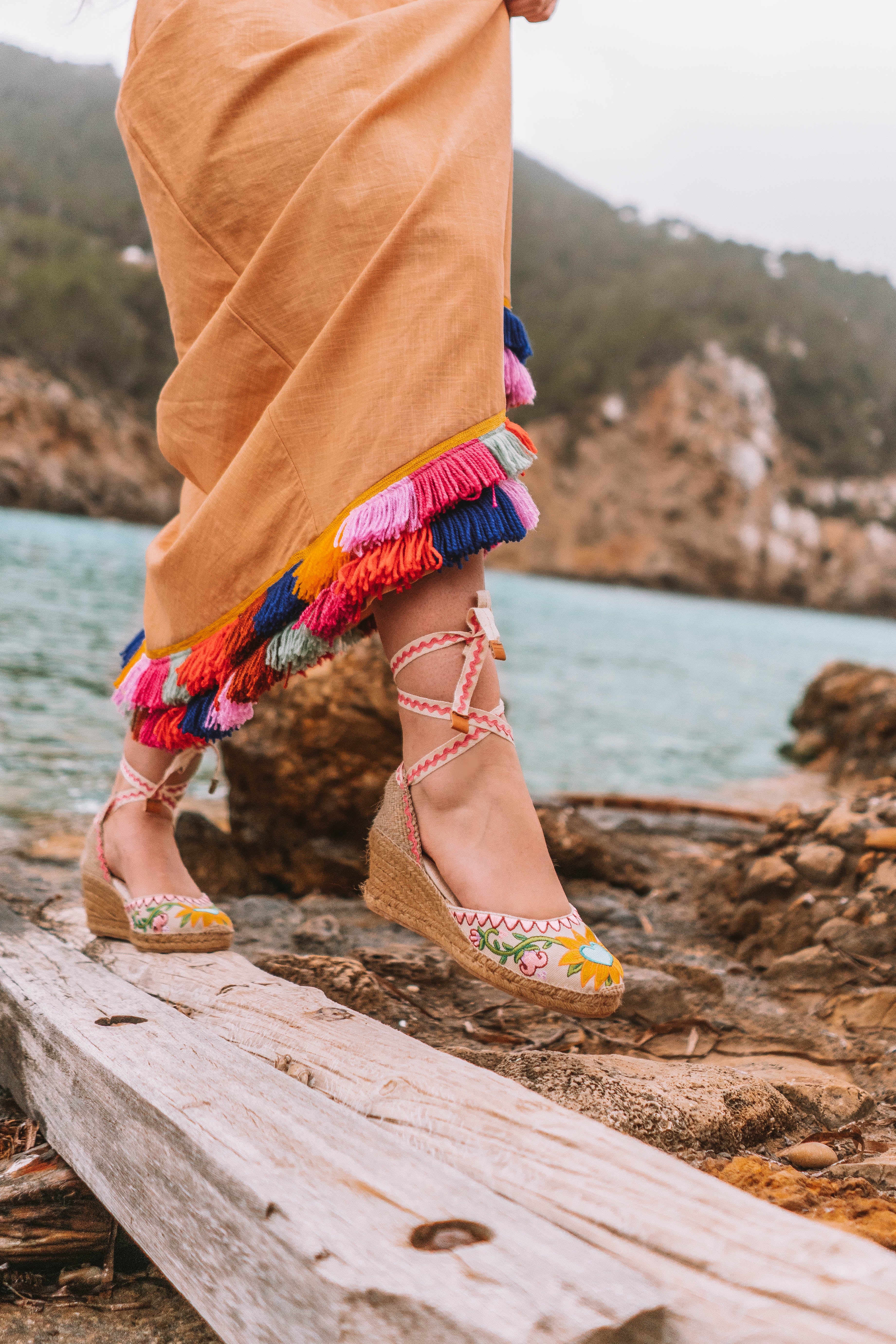 Alpargata valenciana multicolor para mujer | LOLITA