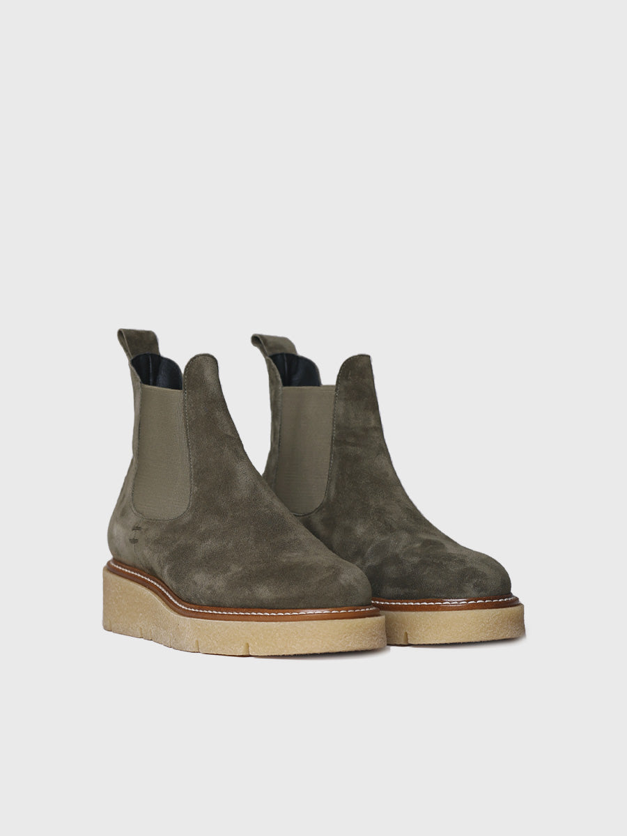 Botín para mujer en serraje | NEVADA-SY