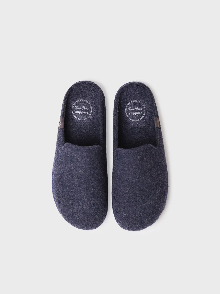 Pantuflas para hombre de lana reciclada | TOMAS-RW