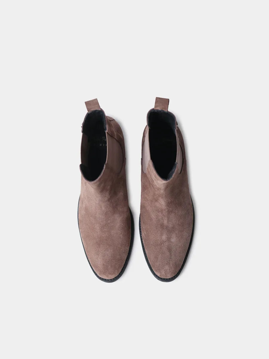 Botines de mujer en piel con elásticos | TORTOSA-SY