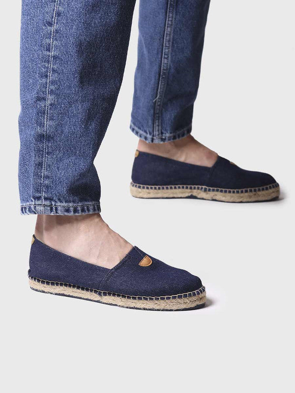 Alpargata clásica en azul marino - BLANES-GS
