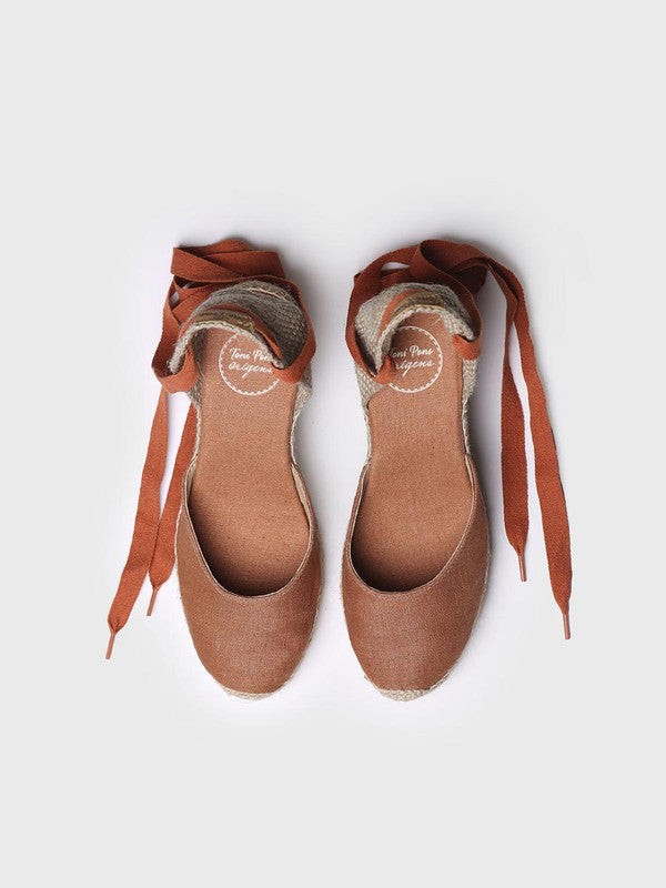 Alpargata de yute con tiras - CALONGE