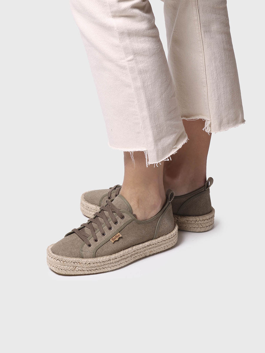 Alpargata con cordones - JORDINA