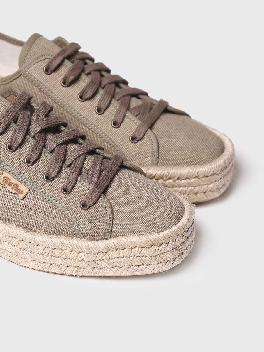 Alpargata con cordones - JORDINA