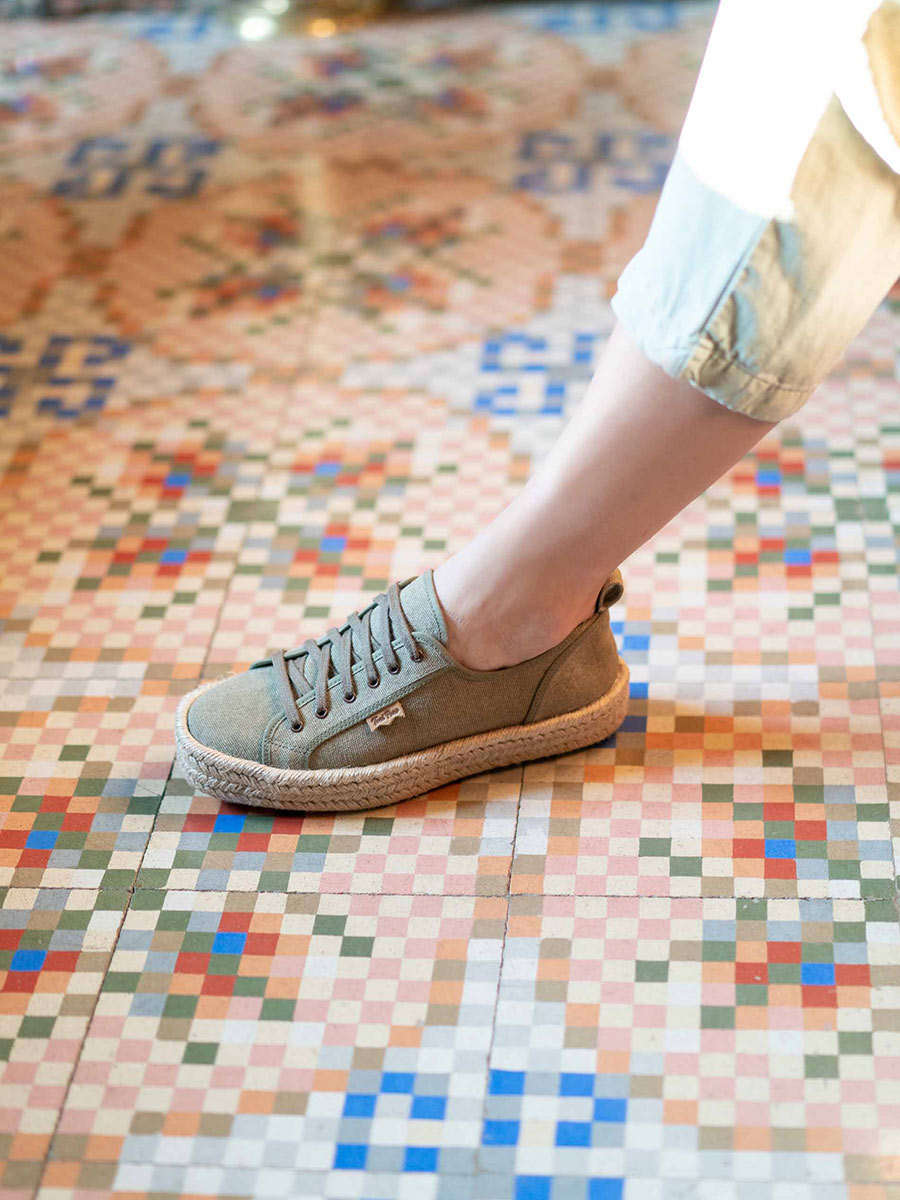 Alpargata con cordones - JORDINA