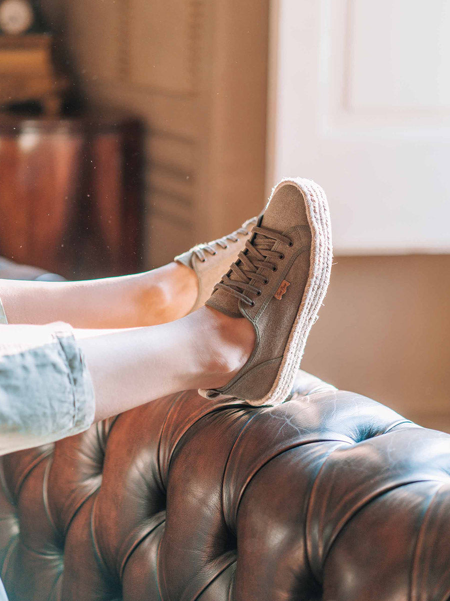 Alpargata con cordones - JORDINA