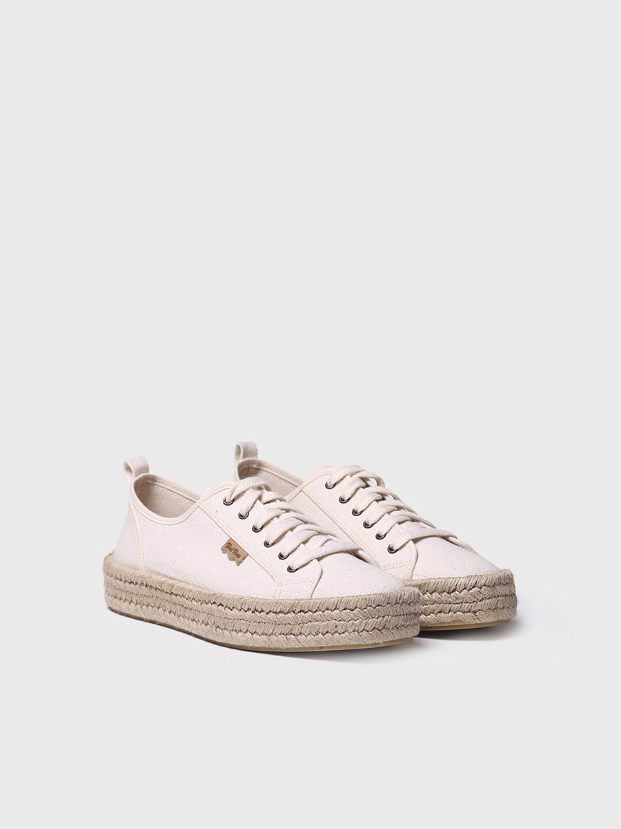 Alpargata con cordones - JORDINA