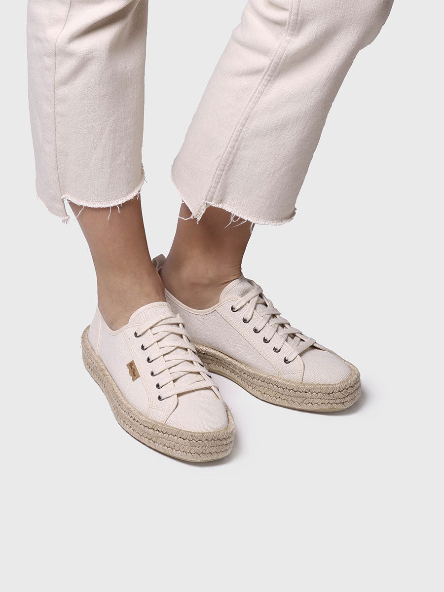 Alpargata con cordones - JORDINA