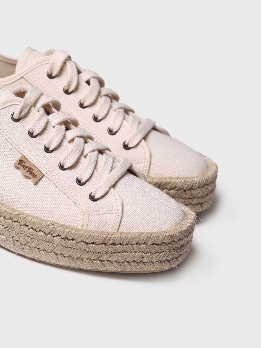 Alpargata con cordones - JORDINA