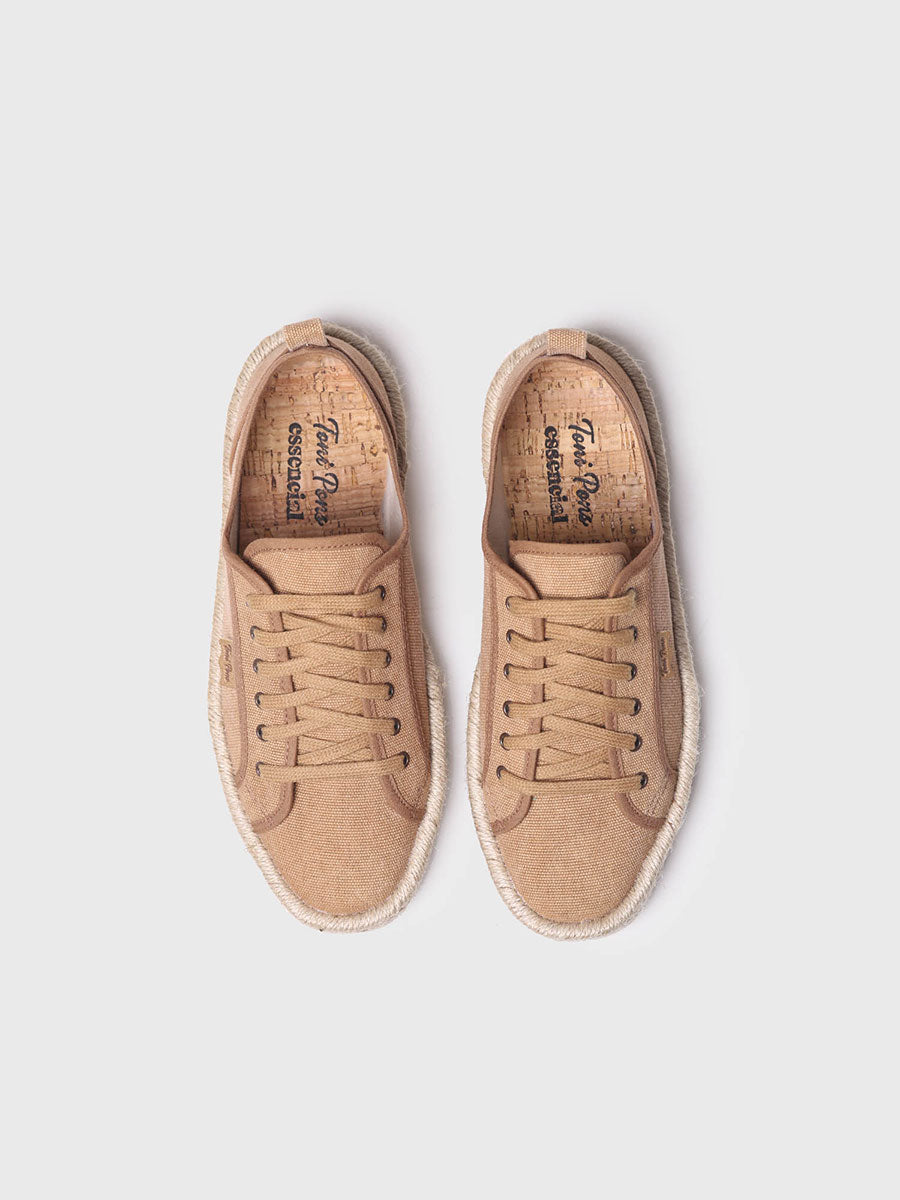 Alpargata con cordones - JORDINA