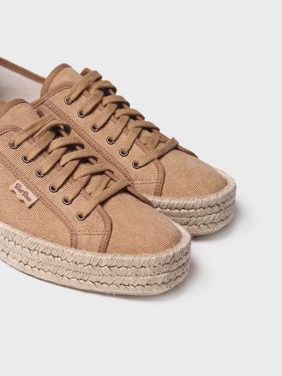 Alpargata con cordones - JORDINA