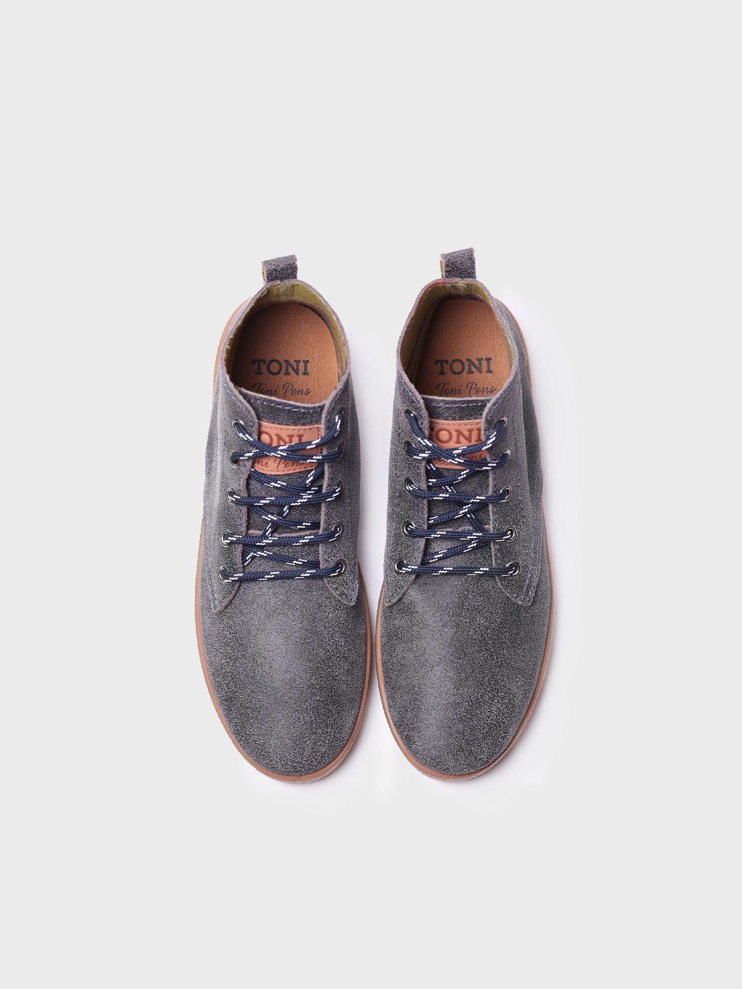 Zapato de hombre color gris | DAX
