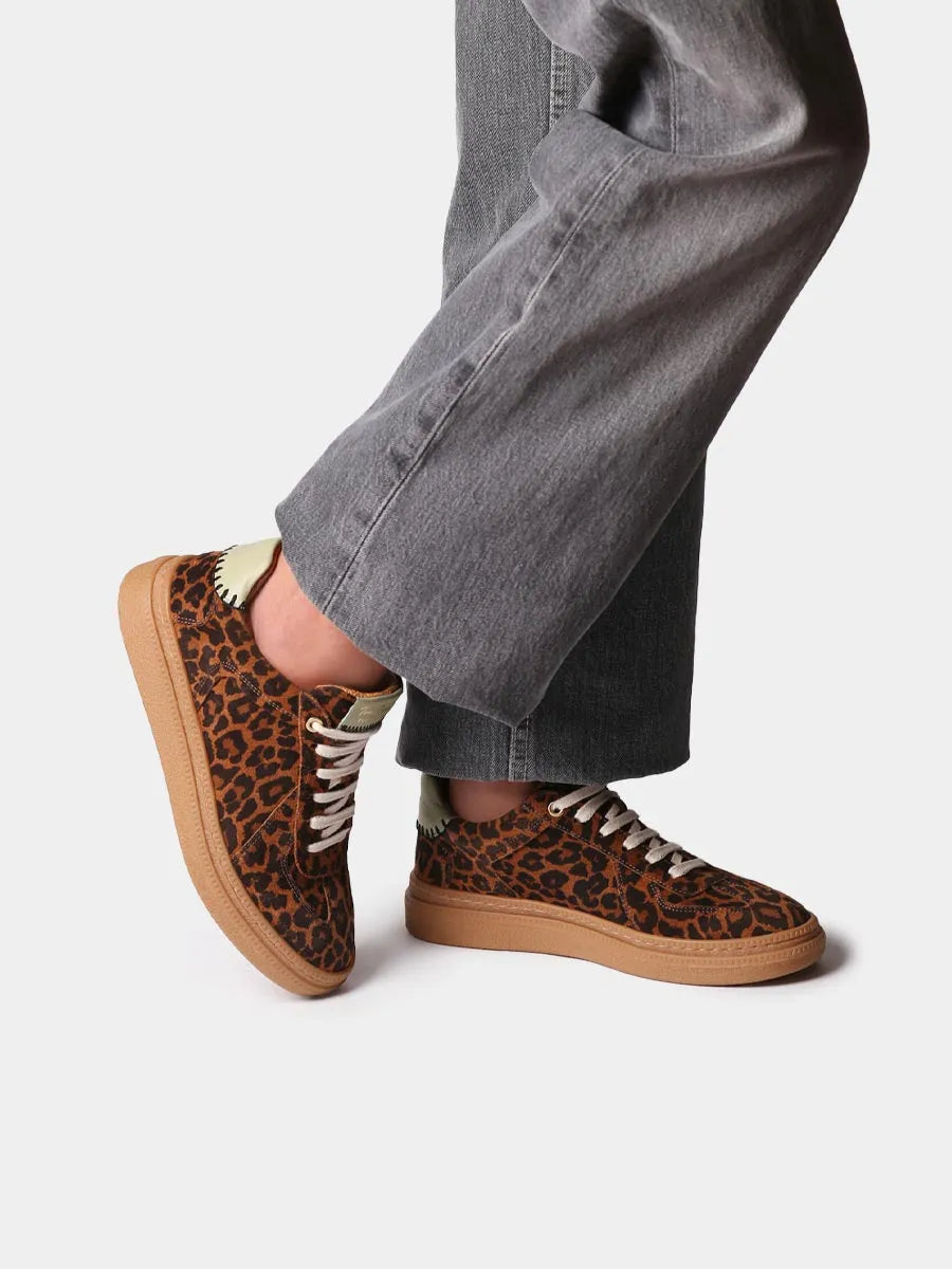 Zapatillas deportivas de piel para mujer | AUREA