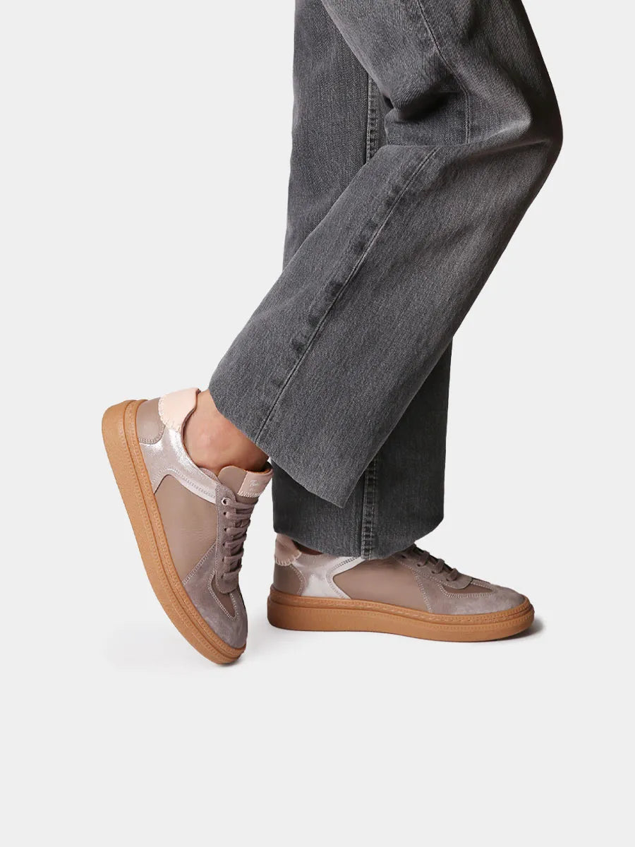 Zapatillas deportivas de piel para mujer | AUREA