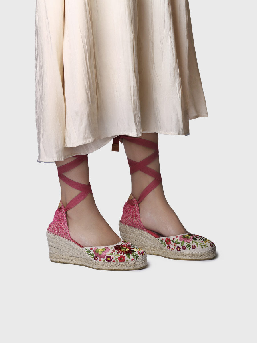 Alpargata valenciana multicolor para mujer | CASTELL