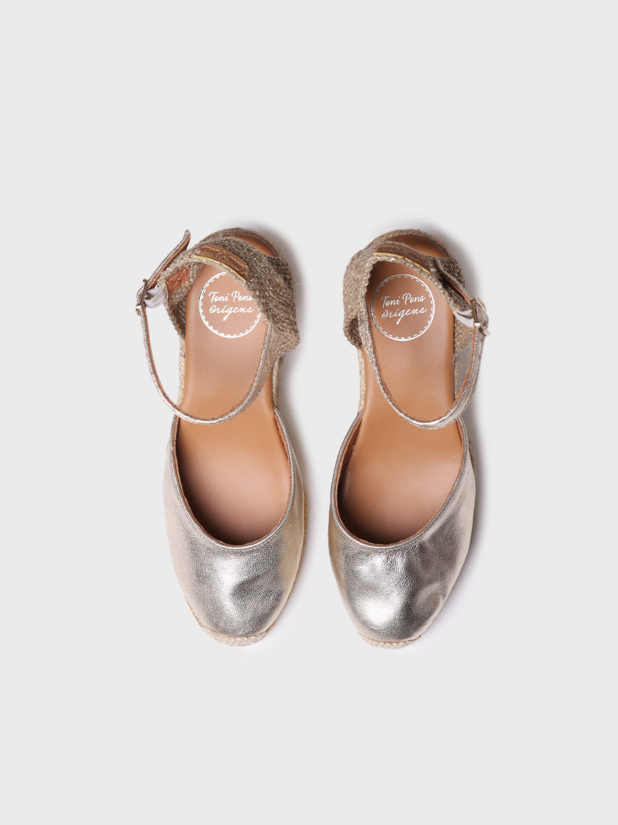 Alpargata de cuero cerrada COSTA-5