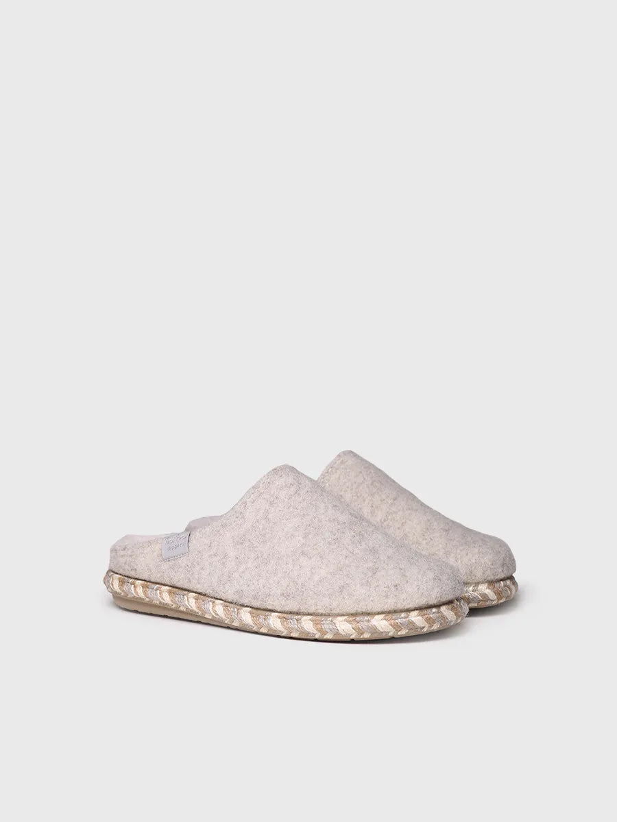 Pantufla para mujer en fieltro | DELI-FP