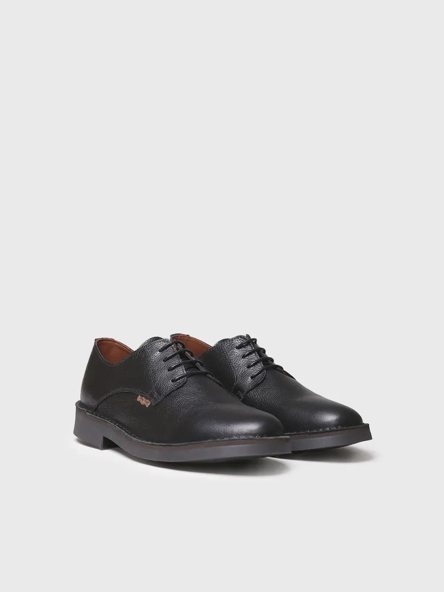 Zapato de hombre con cordones en piel | JEFF-PO