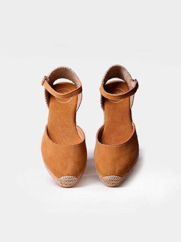 Alpargata de piel cerrada de mujer | LLORET-5