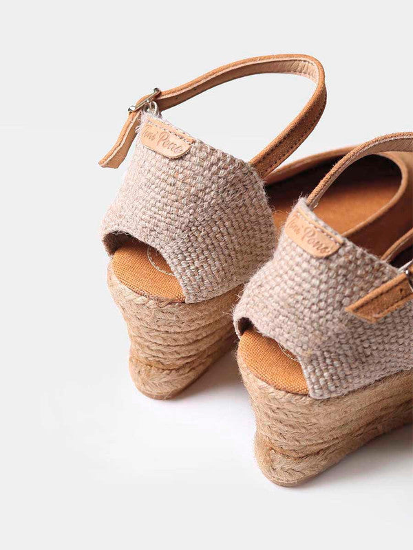 Alpargata de piel cerrada de mujer | LLORET-5