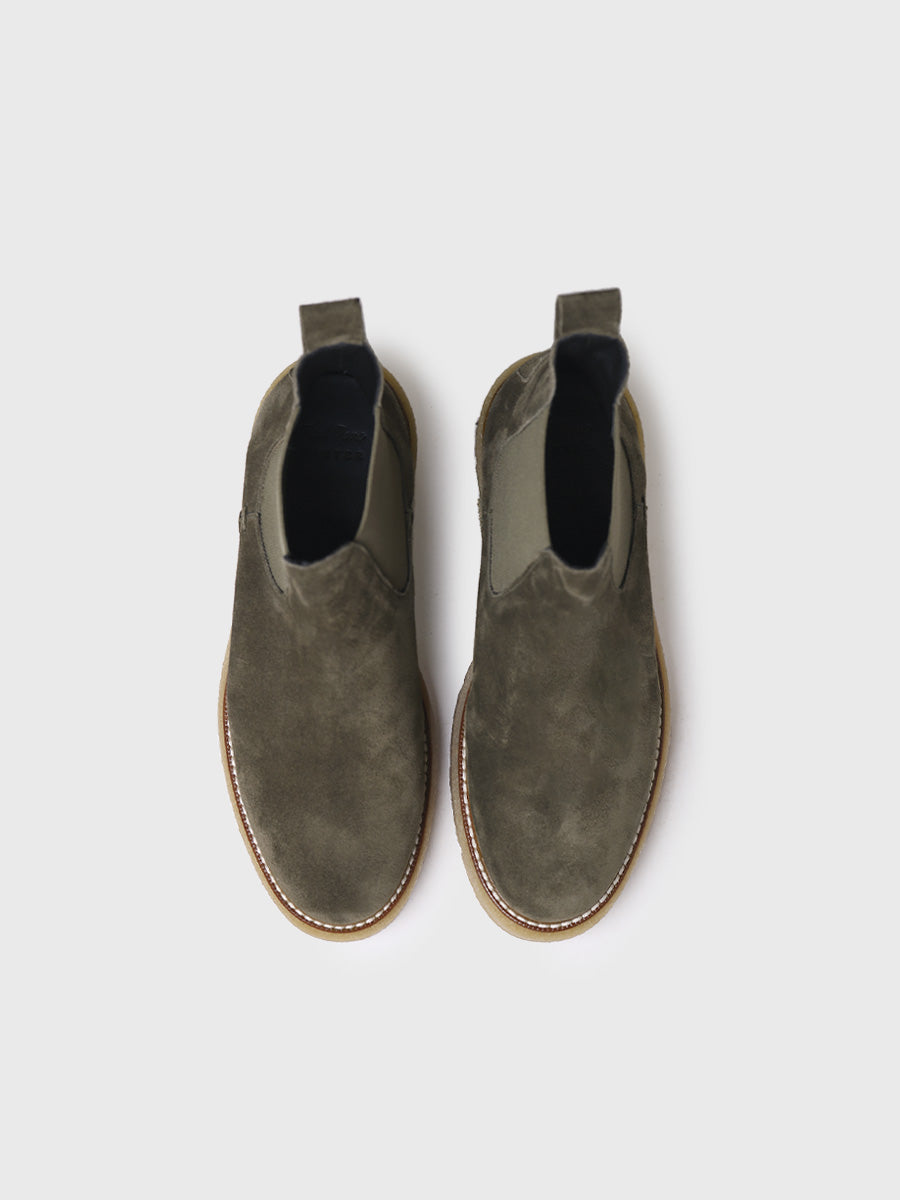 Botín para mujer en serraje | NEVADA-SY