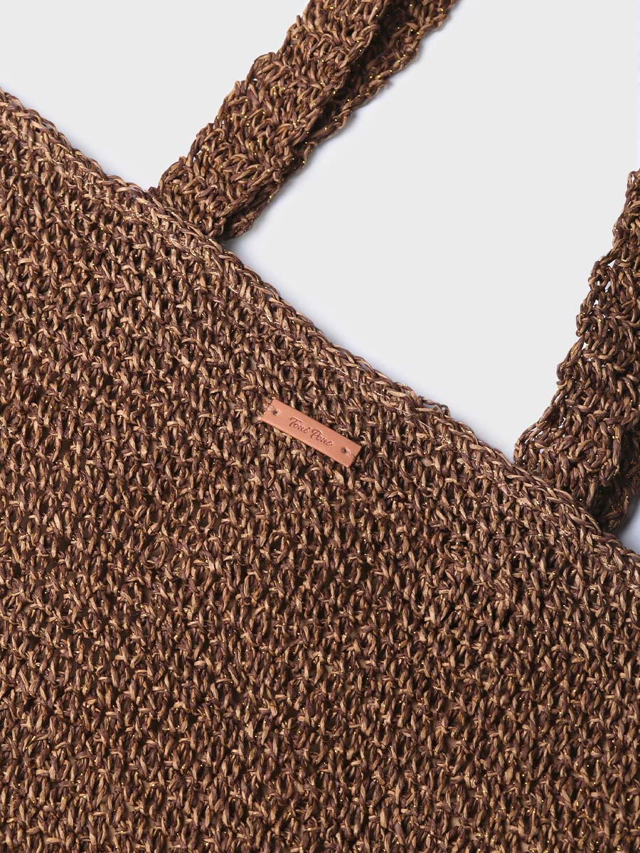 Bolso de mano en rafia | TARIFA